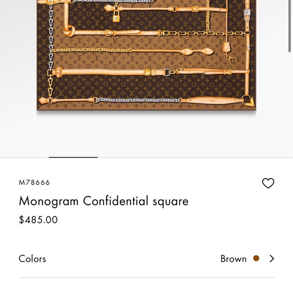 Louis Vuitton Silk Scarf RECEIPT INCLUDED - Picture 9 of 12